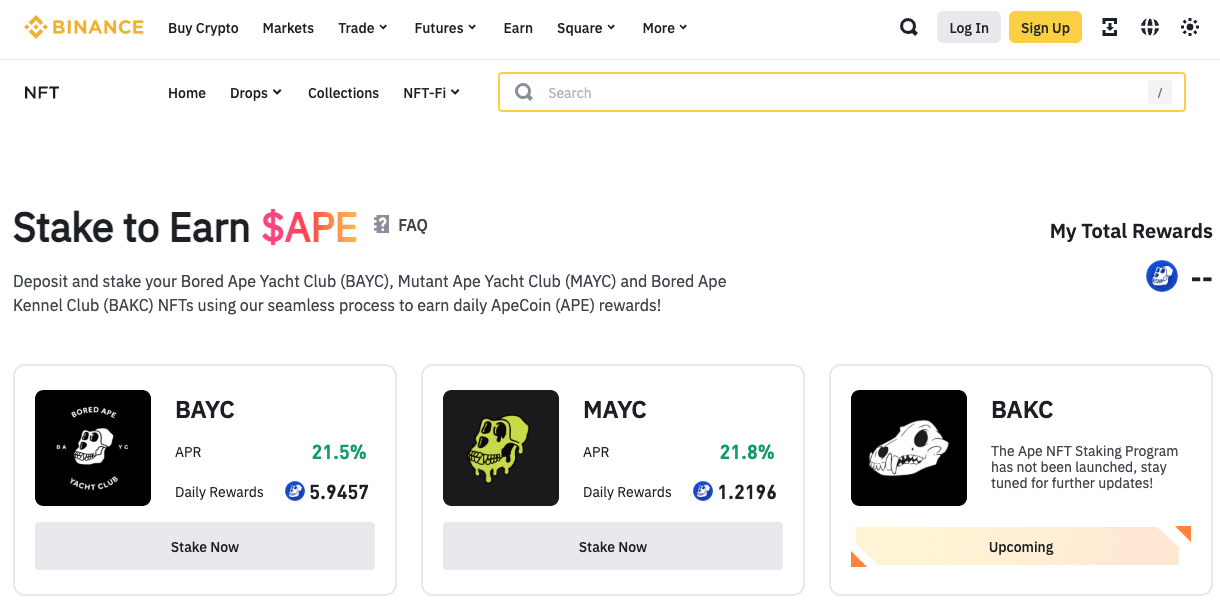 Phần thưởng nhận được từ NFT Staking có thể rất hấp dẫn.